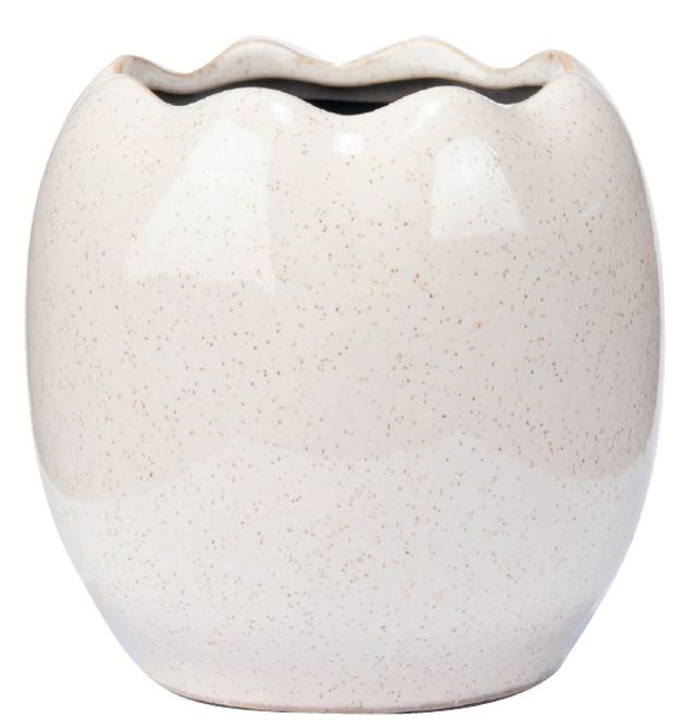 Huvudbild Kruka Vit Stor